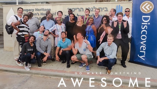 Elliot Sack at Discovery Israel Trip