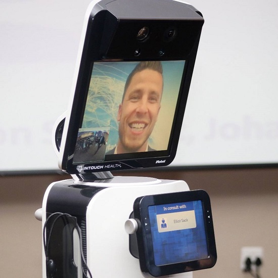 Elliot Sack InTouch Health Vita Telerobotic System